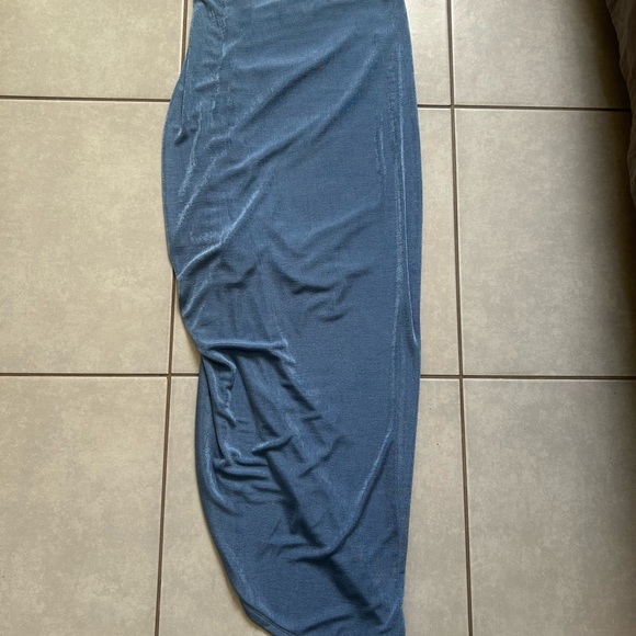 JLUXLABEL Slate Hanna Slinky Skirt - Picture 5 of 5